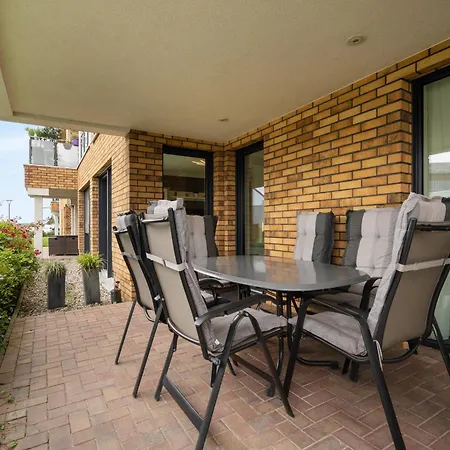 Mueritztraum - In Der Hafenresidenz Mit Terrasse & Wellness *